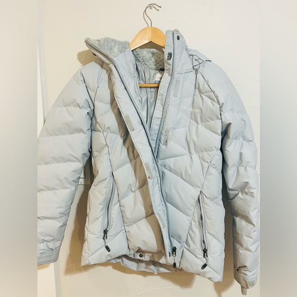 🌷 Light Blue Women’s Columbia Lay D Down™ II Jacket 🌷 Size L - Picture 2 of 12